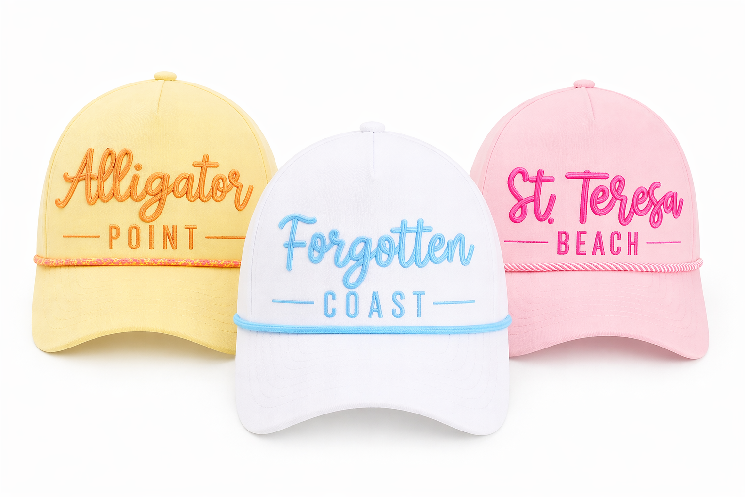 Custom Pastel Rope Hat